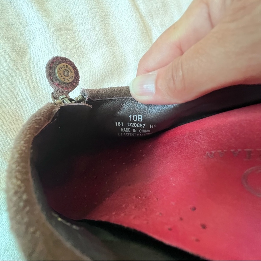 Cole Haan Air Dade Waterproof Mule‎ Clogs Brown Suede Leather Women’s 10 - Picture 10 of 12